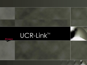 Expanded CVISN Capabilities - UCR-Link
