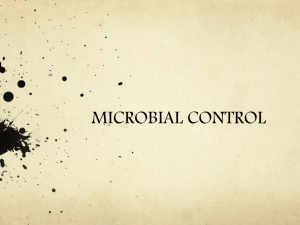 microbial control methods