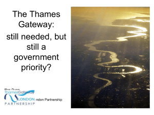 The London Thames Gateway