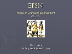 EFSN Provider of Sports and Entertainment