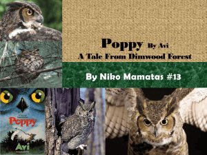 Poppy By Avi A Tale From Dimwood Forest