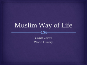 Muslim Way of Life