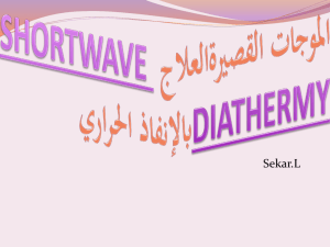shortwave diathermy