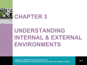 3–2 external environment