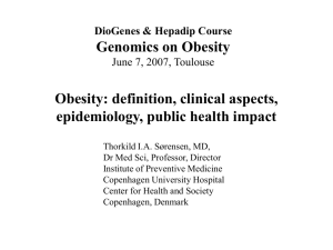 Heterogeneity in Causes and Development of the Obesity Epidemic