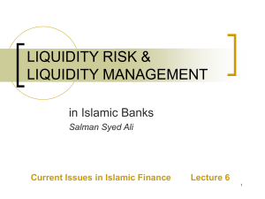 liquidity risk - State Bank of Pakistan