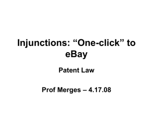 Injunctions - Berkeley Law