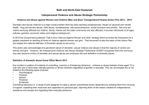 VAWG Action Plan - Bath & North East Somerset Council
