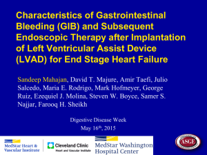 (GIB) and Subsequent Endoscopic Therapy after Implantation of Left