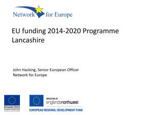 John Hacking Network for Europe - European Funding Programmes