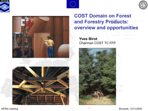 COST - European Forest Institute