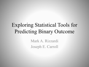 Binomial prediction talk