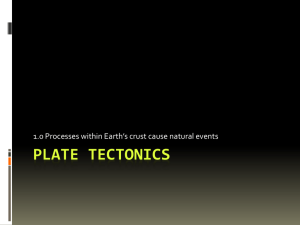 Plate Tectonics - Prairie Spirit Blogs