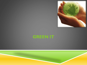 Green IT - RiskManagement2010