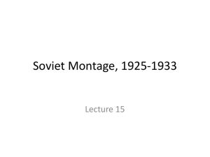 Soviet Montage
