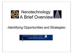 Brief Overview of Nanotechnology