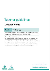Teacher guidelines - Queensland Curriculum and Assessment