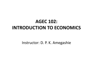 agec 102 introduction to economics