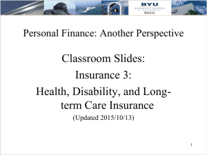 Health Insurance - Personal Finance
