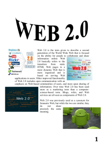 Web 2.0 - TIC1CMartinSancho