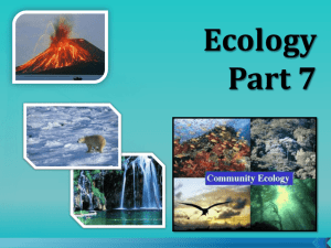 Ecology 2015-2016 - Part 7 - Pollution Student Notes