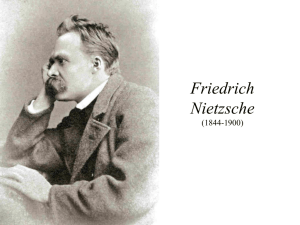 Nietzsche powerpoint