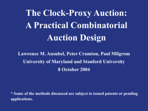 The Clock-Proxy Auction