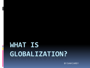 Globalization - WordPress.com