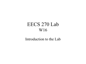 EECS 270 Lab