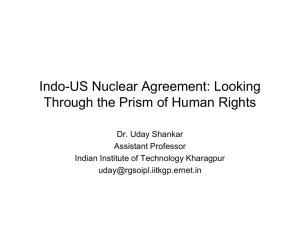 International policies and treaties on nuclear
