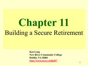 Chapter 11 - New River Community College