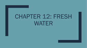 Chapter 12: Fresh Water - Stephanie Dietterle Webpage
