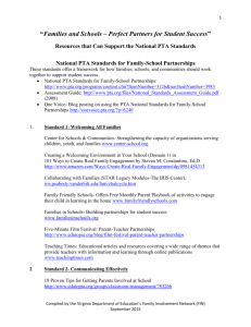 PTA Standards and Resources-Sept2015