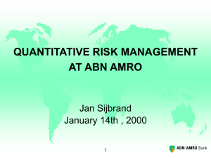 Enterprise Wide Risk management