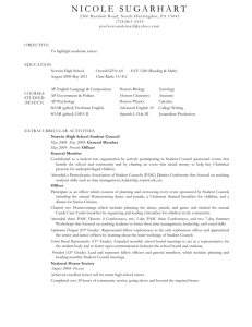 SAMPLE resume 2 PAGE