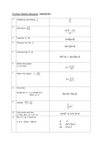GCSE_AQA_Further_Maths_Revision_Answers