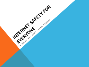Internet Safety for us all