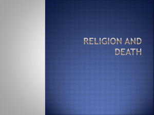 Religion and Death