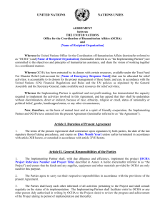 Annex VII. Agreement with NGOs (for long version)