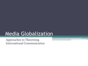 Theories of International communication