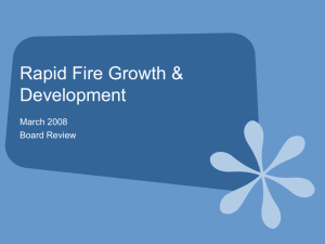 Rapid Fire Growth & Development
