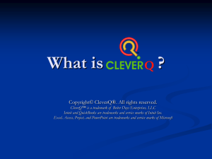 What is CleverQ?