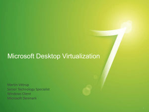 Deploy Application and User State Virtualization NOW