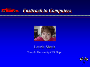 Fasttrack to Computers