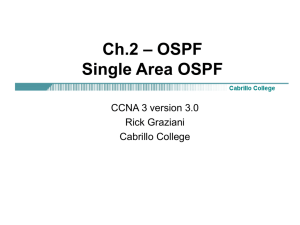 Mod 2 - OSPF in detail