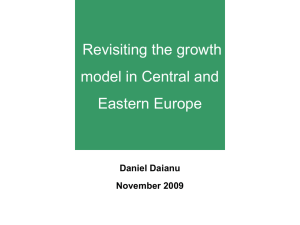 Daniel Daianu, Professor of economics, National School of Political