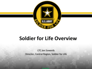 Soldier for Life Overview