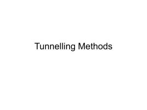 Tunnelling Methods