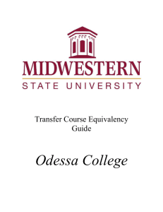 Odessa College - Midwestern State University