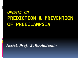 preeclamptic hypertension diet plan